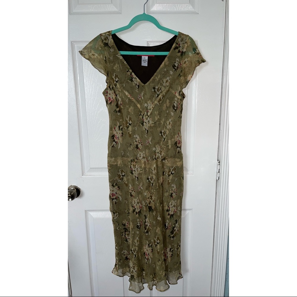 Vintage Anne Klein dress with v-neck